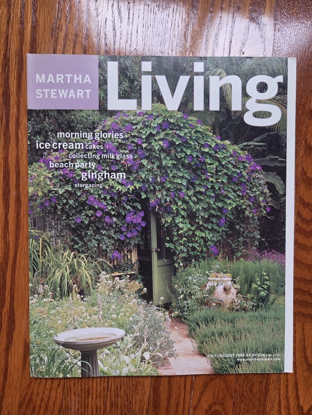 Martha Stewart Living Magazine, July/August 1998
